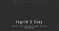 Desktop Screenshot of ingridsclay.com