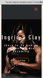 Mobile Screenshot of ingridsclay.com